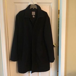 Men’s 3/4 length wool pea coat